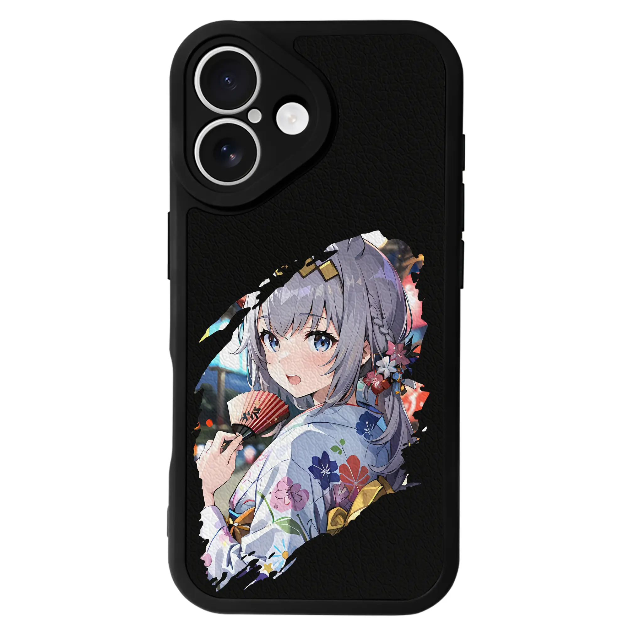 ウマ娘 プリティーダービー グッズ オグリキャップ - IPhone 16シリーズ対応 ・ シリコンスマホケース ・ レザー調 ・ 高精度フィット ・ 耐衝撃 ・ ワイヤレス充電対応 ・ 精密カット